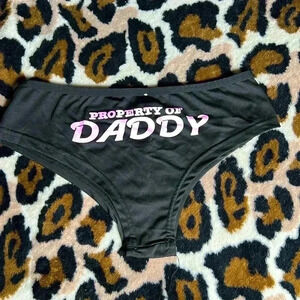 COPY - Women’s XXL Black Bikini Underwear Panties - Property of Daddy NWOT